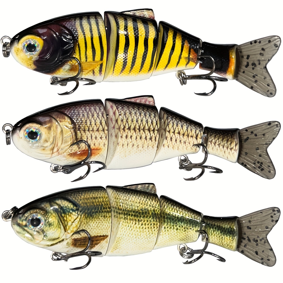 Bionic Multi Jointed Swimbait For Freshwater And Saltwater Fishing - Slow  Sinking Fishing Lure With Length And Weight - Enhance Your Fishing  Experience With Realistic Movement And Lifelike Appearance - Temu Germany
