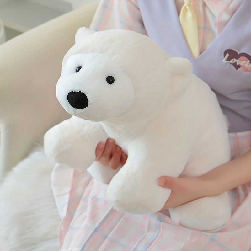 Cute Polar Bear Plush Doll Soft Animal