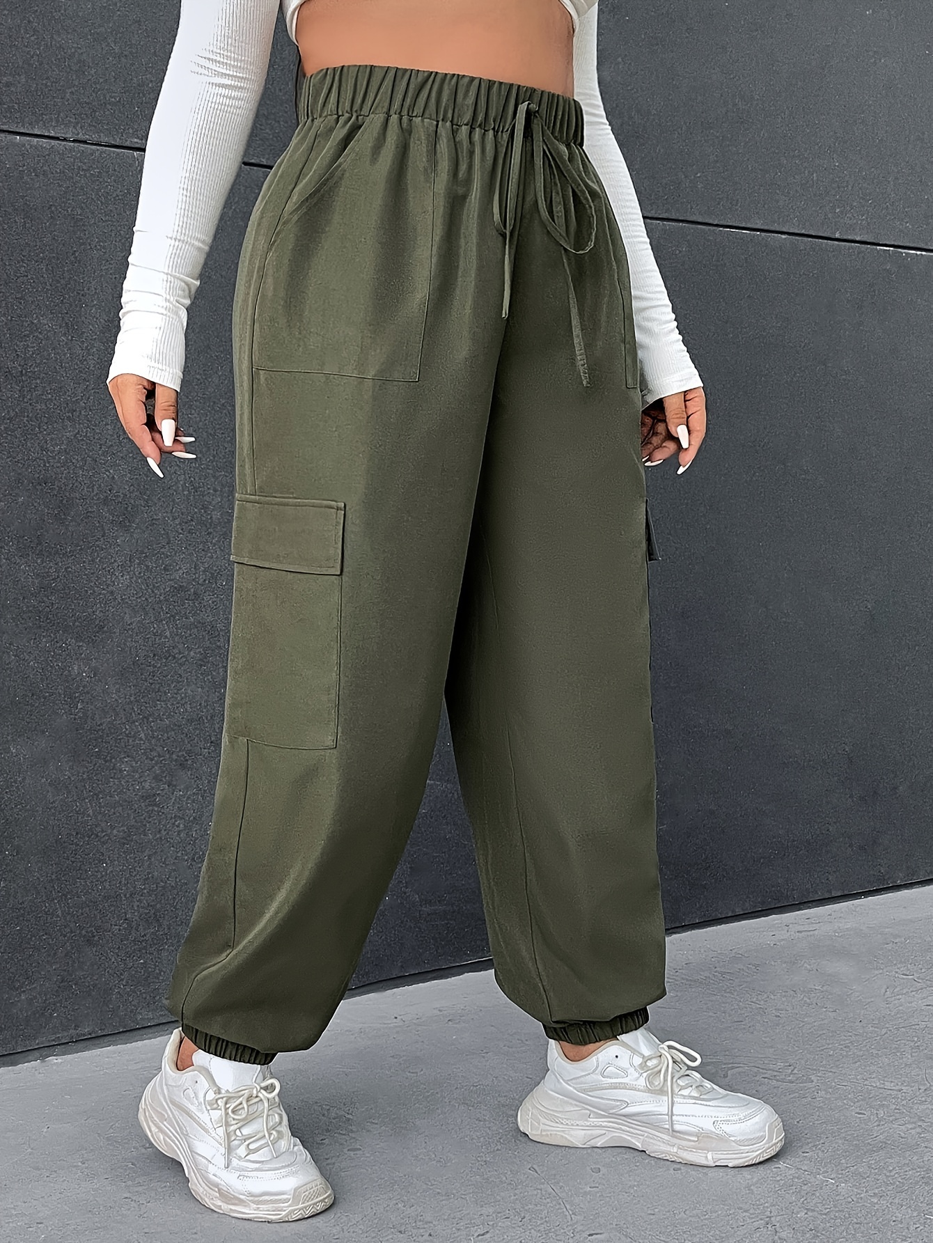 High Rise Cargo Jogger