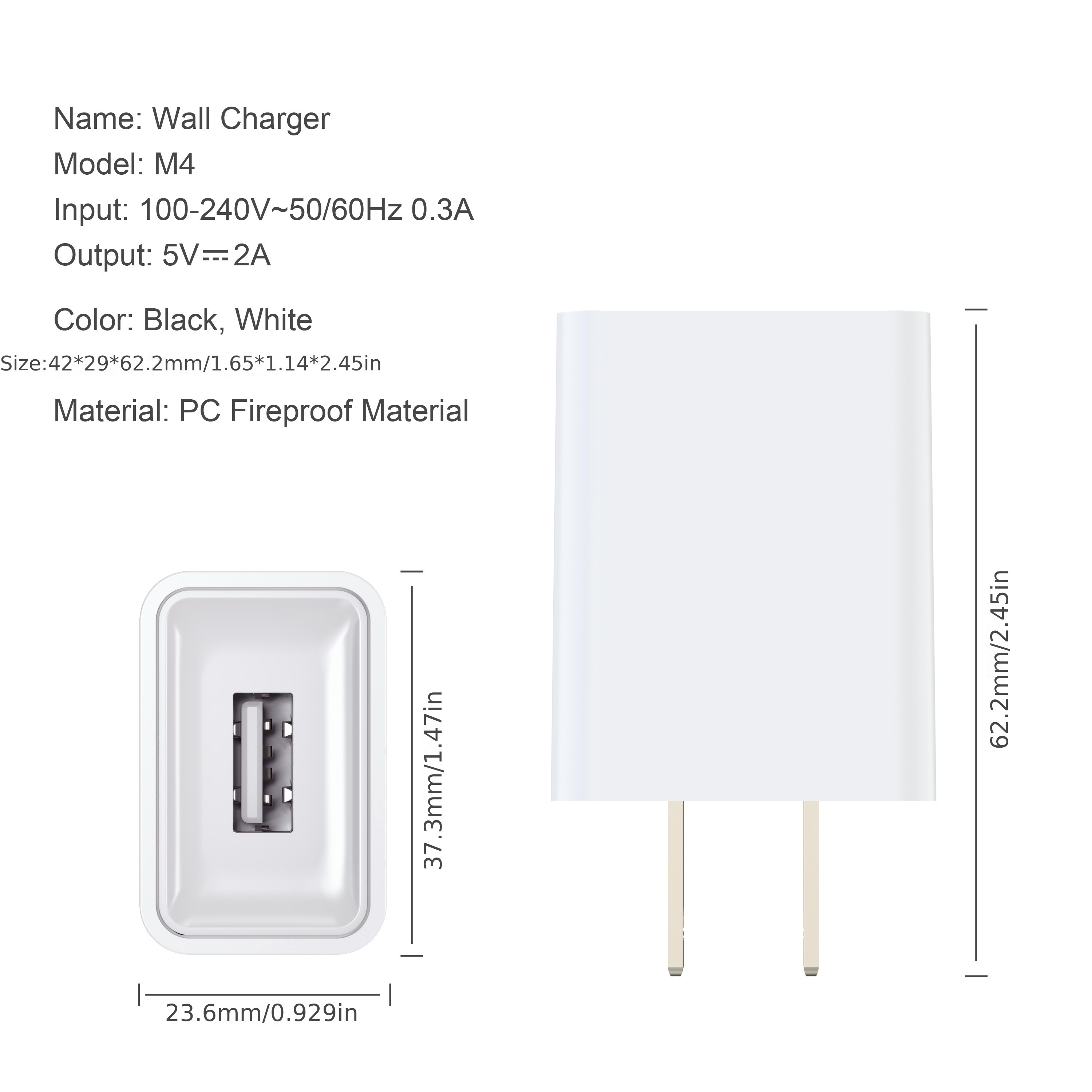 CSmart] Adaptateur d'alimentation USB-C de 96 W Chargeur