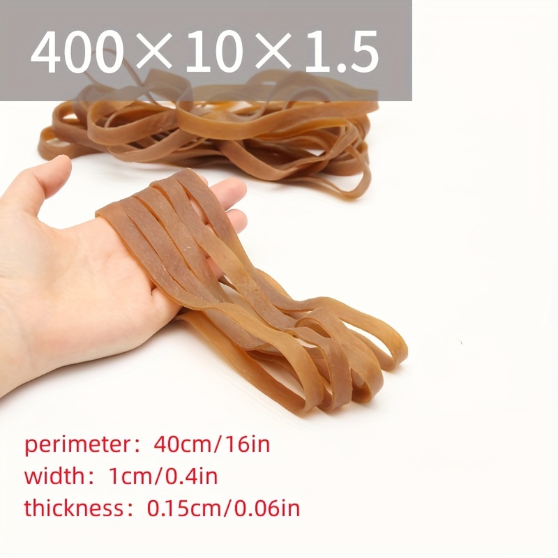 Thick Elastic Bands Heavy Duty Rubber Bands Can Bands Office - Temu
