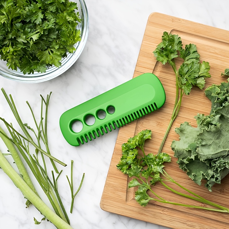 Greens and Herb Stripper, Kitchen Vegetable Herb Gadgets, Tools