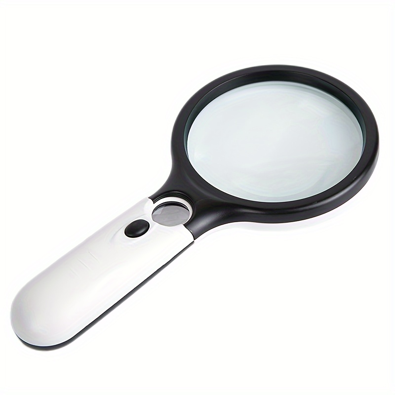 Magnifying Glass With Light Led Illuminated Magnifier With - Temu