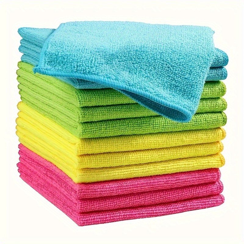 Microfiber Cleaning Cloth Dishwashing Cloth Multifunctional - Temu