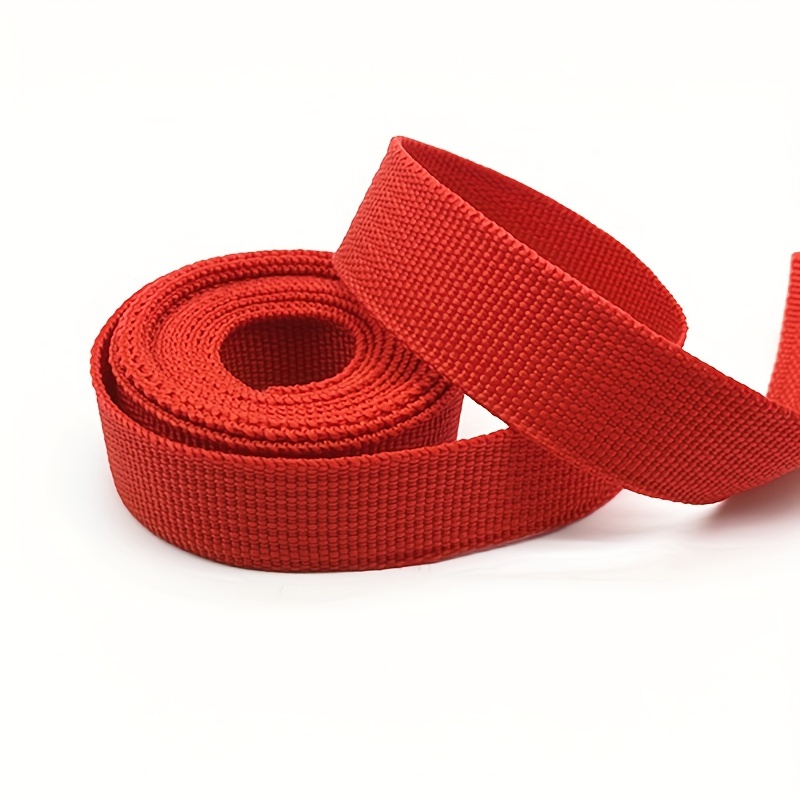 5 yards 30mm Canvas Ribbon Belt Bag Webbing Nylon Ribbon Knapsack Strapping  Sewing Bag Belt Accessories