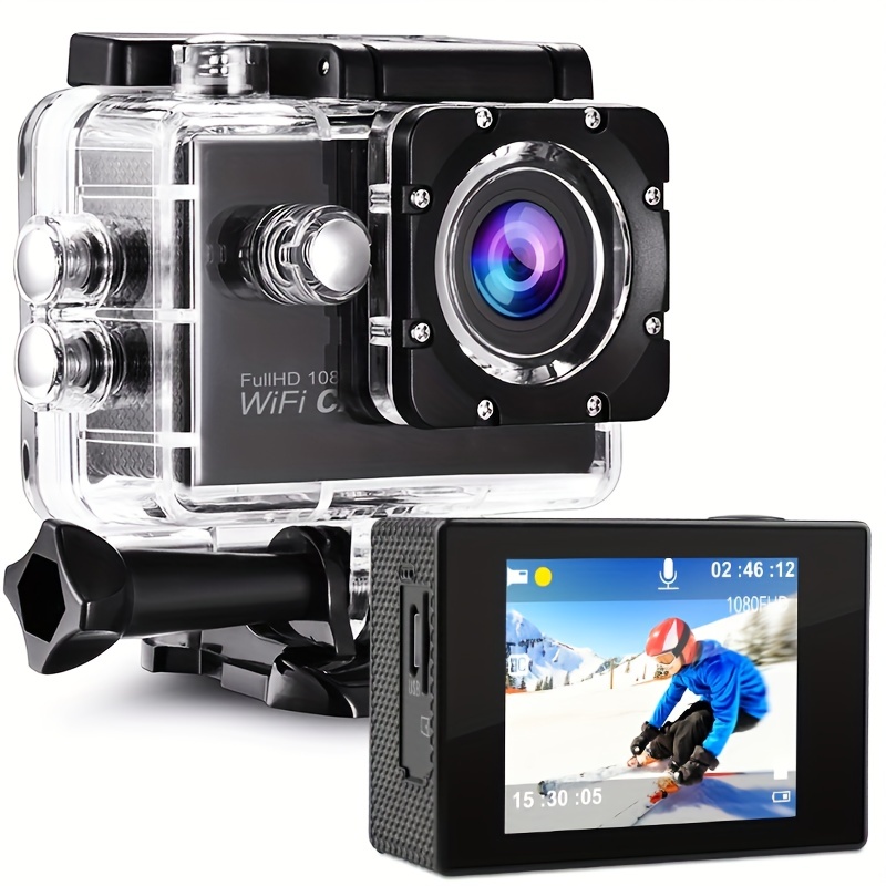 Action Cam, 1080p@30fps, 12 MPixel, Waterproof up to: 30.0 m