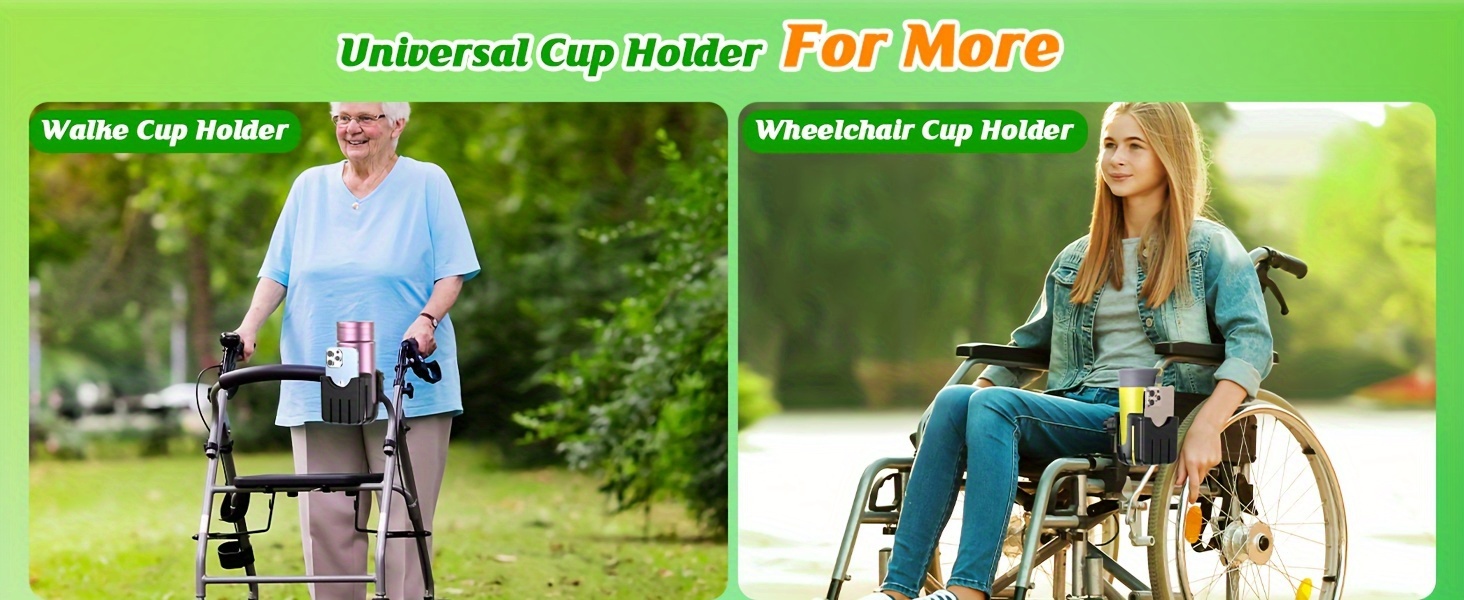 youngsterss stroller cup holder with mobile phone holder suitable for wheelchairs   bicycles scooters youngsterss stroller accessories gifts for women mothers and men details 0