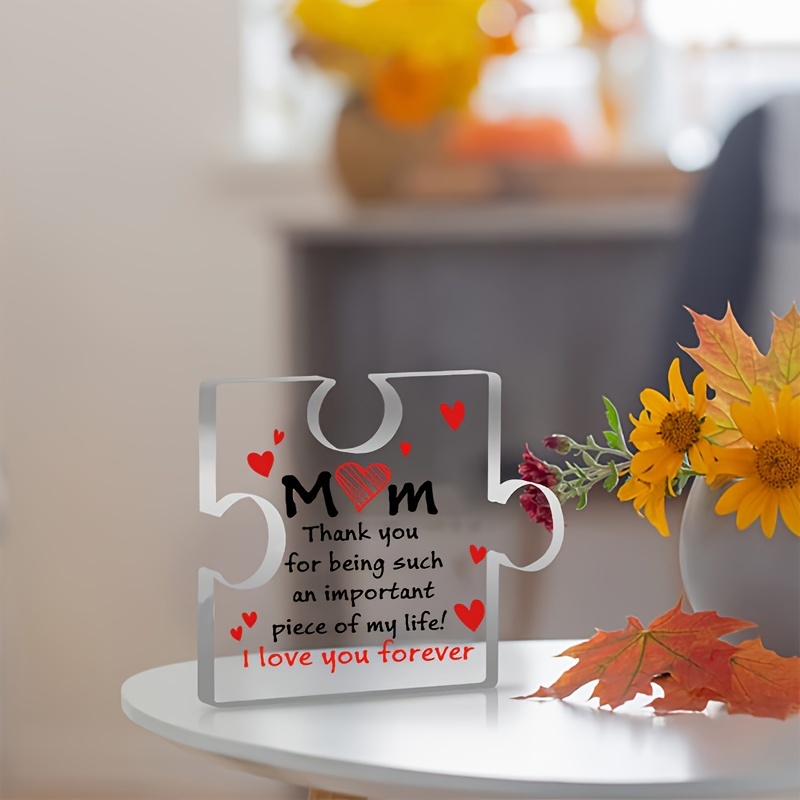 To My Bonus Mom Wood Plaque, Gifts for Bonus Mom From Daughter, Plaque with  Wooden Stand, Meaningful Wood Sign Plaque Gift, Ideas Gift for Bonus Mom