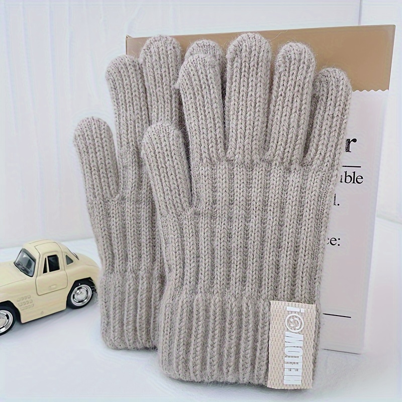 1 Paire De Gants D'hiver Classiques Et Chauds Pour Les Enfants De  Maternelle Âgés De 1 À 4 Ans, Des Gants Tricotés Anti-grattage Pour Bébé -  Temu Belgium