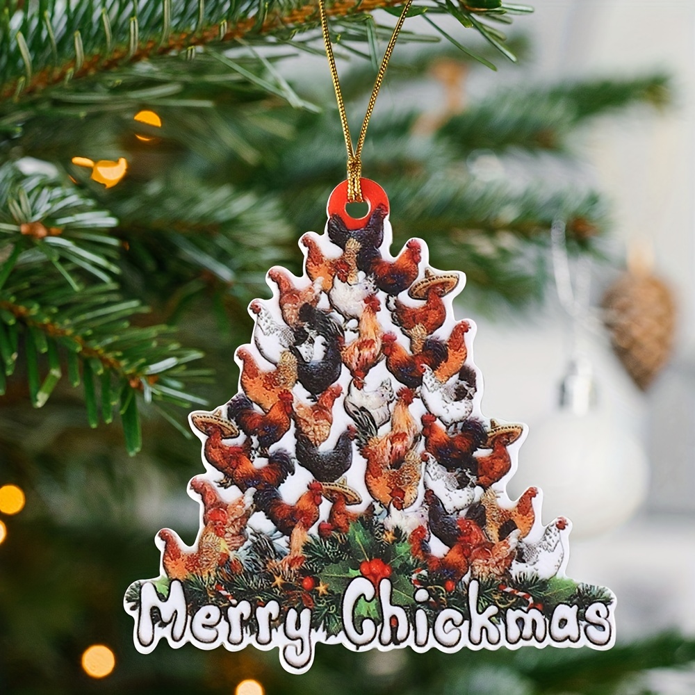  Christmas Decorations Christmas Decor Clearance Christmas  Ornaments 2023 Christmas Acrylic Pendant Christmas Tree Decoration  Christmas Decoration Christmas with Present Christmas Ornament : Home &  Kitchen