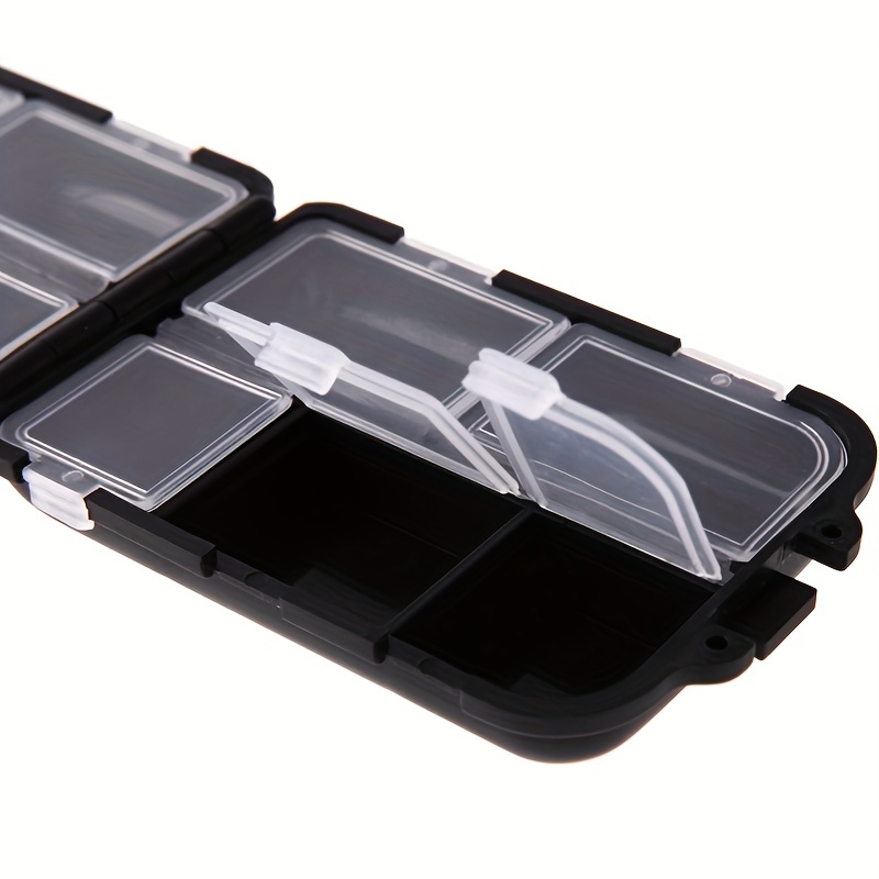 10 Compartments Mini Fishing Lure Storage Case Plastic - Temu