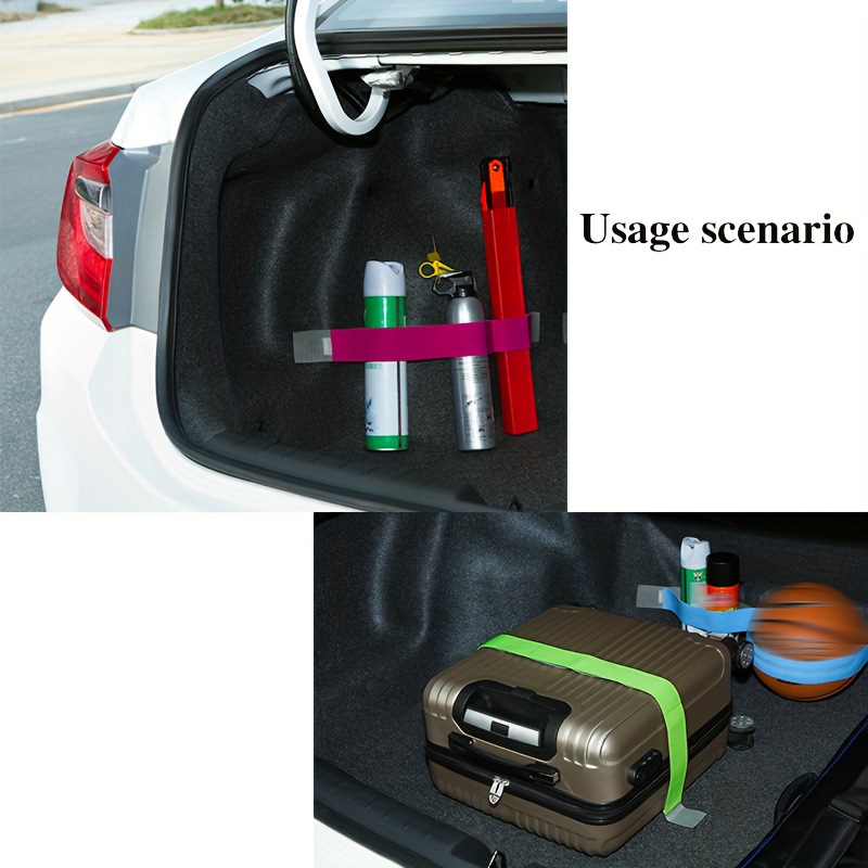 Car best sale luggage straps