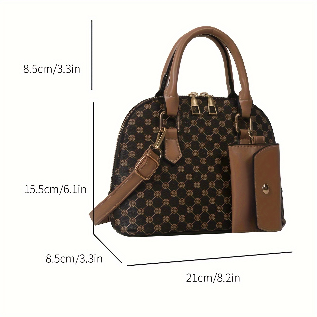 Retro Polka Dot Print Handbag, Envelope Crossbody Bag, Fashion Top Handle  Purse For Women - Temu