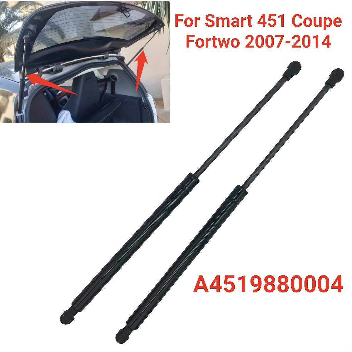 Rear Tailgate Trunk Boot Gas Struts Spring Support - Temu United