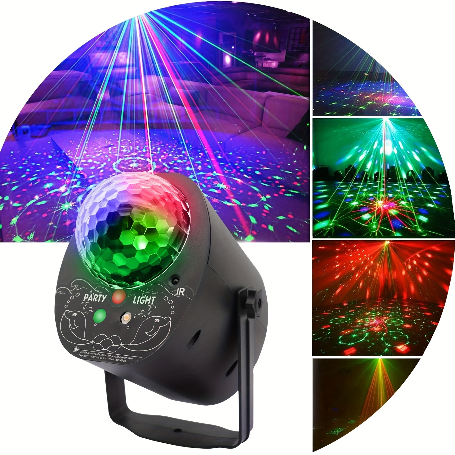 Disco Ball Disco Light Party Disco Light Projecteur Led Party Lamp