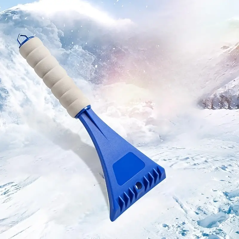Car Snow Removal Shovel Car Snow Shovel Eva Sponge Handle - Temu