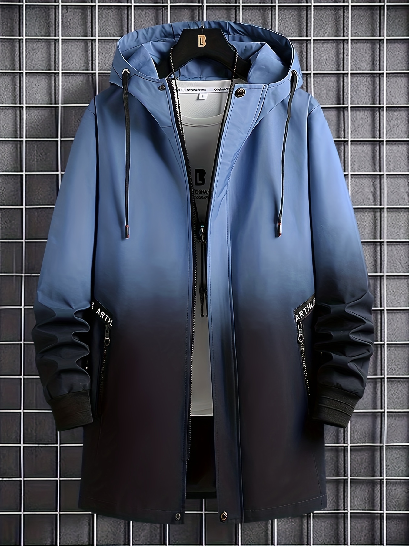 Dtydtpe Winter Jackets for Men, Men's Autumn&Winter Solid Color