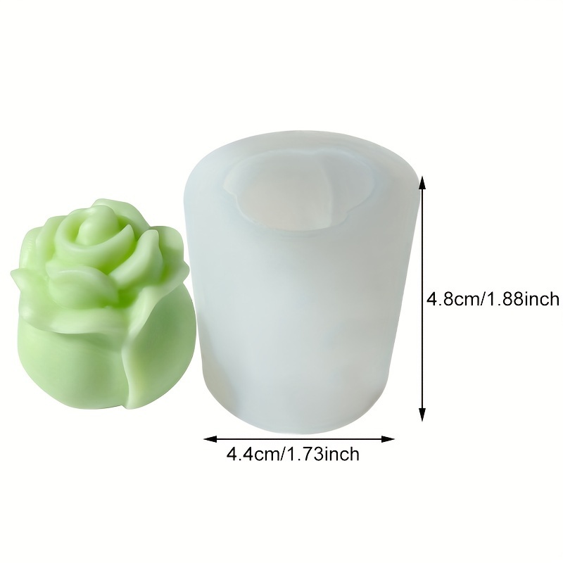 1pc Four-leaf Aromatherapy Candle Handmade DIY Drop Glue Handmade Soap  Silicone Mold Home Decoration