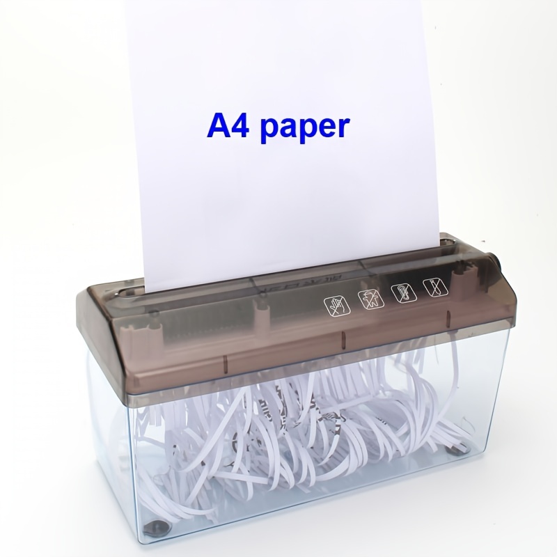 Mini broyeur de papier A4 Manuel Coupe-papier Déchiqueteuse de