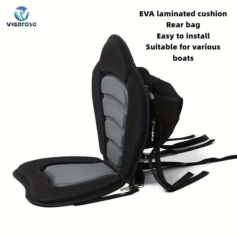 Universal Kayak Seat Adjustable Cushions Back Support - Temu