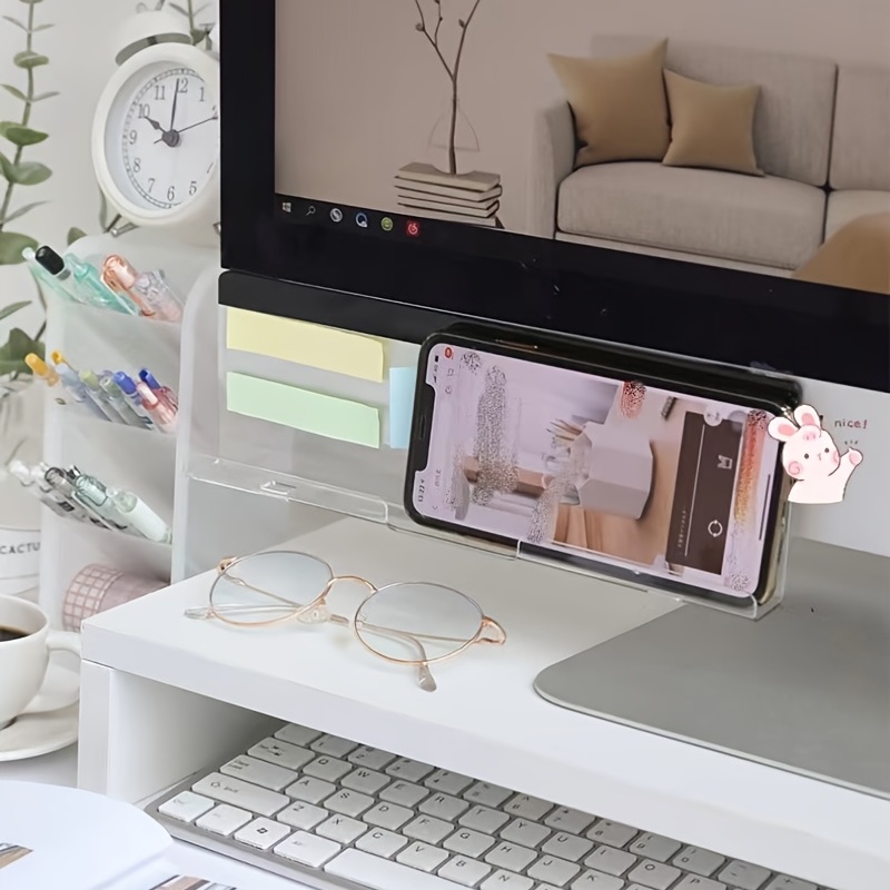 Desk Side Storage Rack Display Message Board Message Board Temu