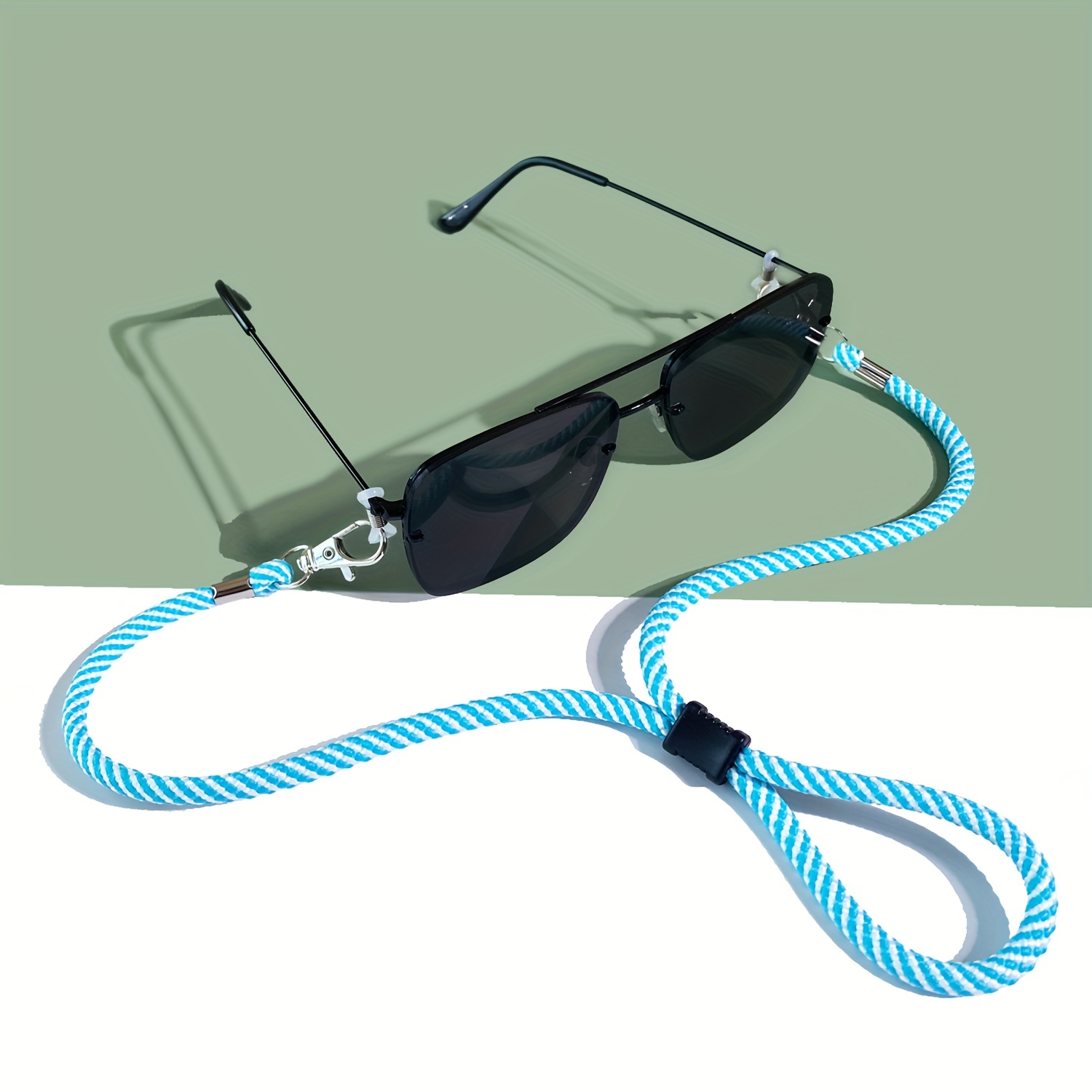 Brillenbandhalter Aus Weichem Polyester, Rutschfestes Brillenband,  Verstellbare Outdoor-Sport-Sonnenbrillenkette, Lanyard,  Masken-Gesichtsbedeckungshalter - Temu Austria