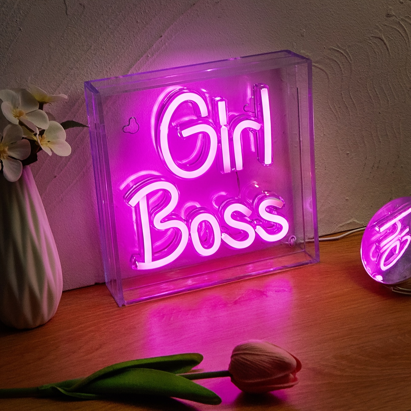 Desktop neon hot sale lights