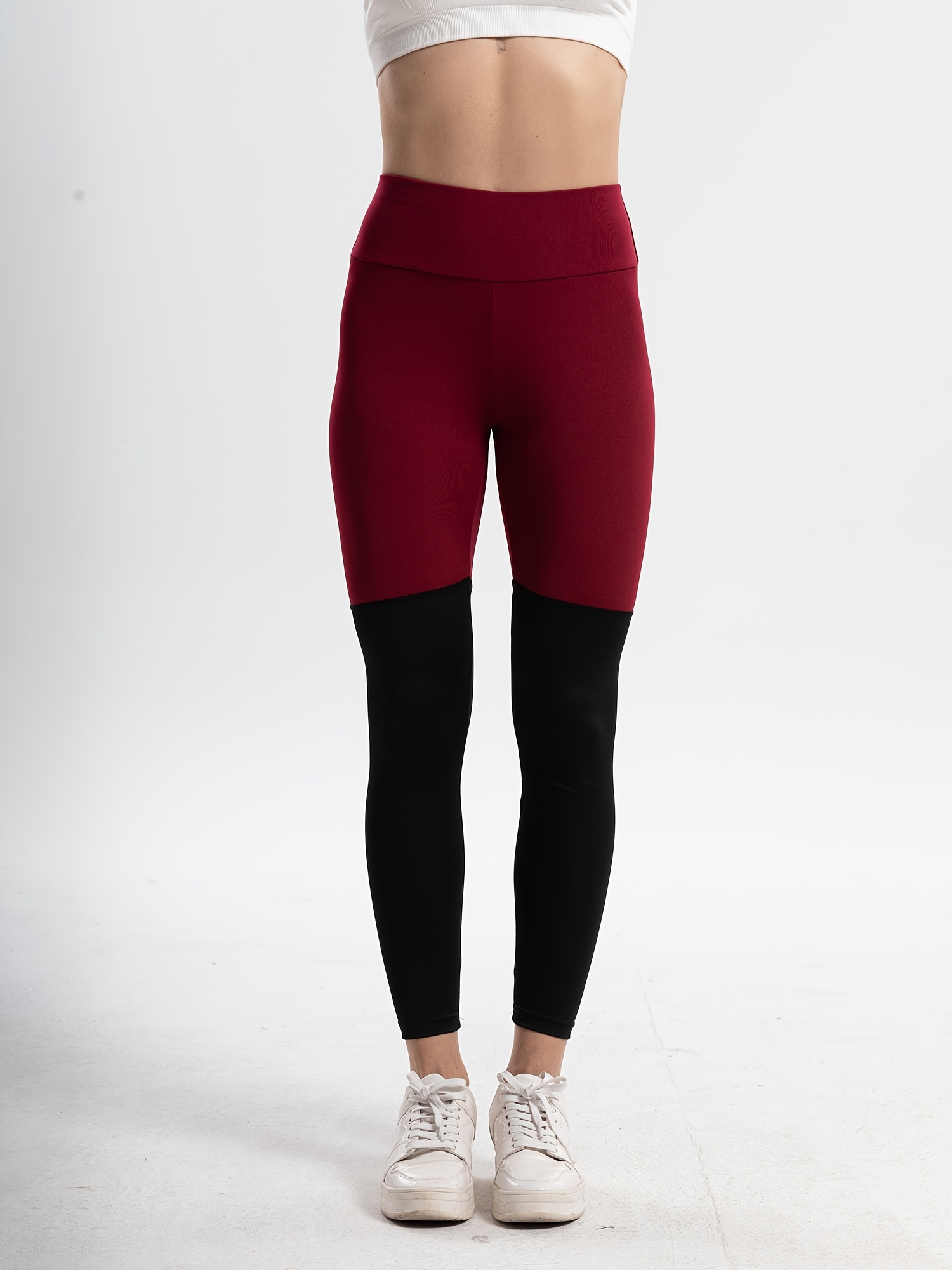  Red Plume Women's 2 in 1 Running Pants High Waisted