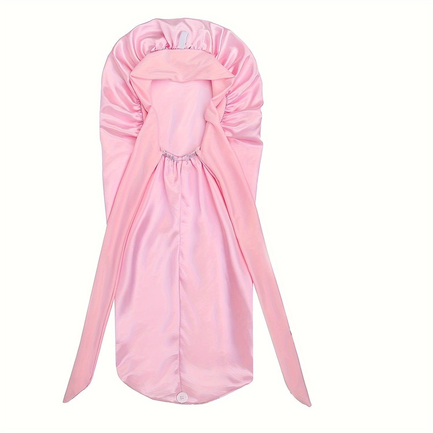 Bowknot Lace Up Satin Bonnet Pour Dormir Doux Élastique Nuit - Temu France