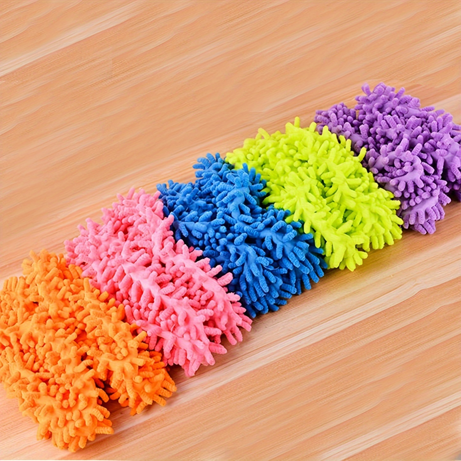 10Pcs 5Pairs Mop Slippers for Floor Cleaning,Microfiber Mop Slippers Shoes  Mop Socks Floor Cleaning Tools Foot Shoe Cover Soft Washable Reusable