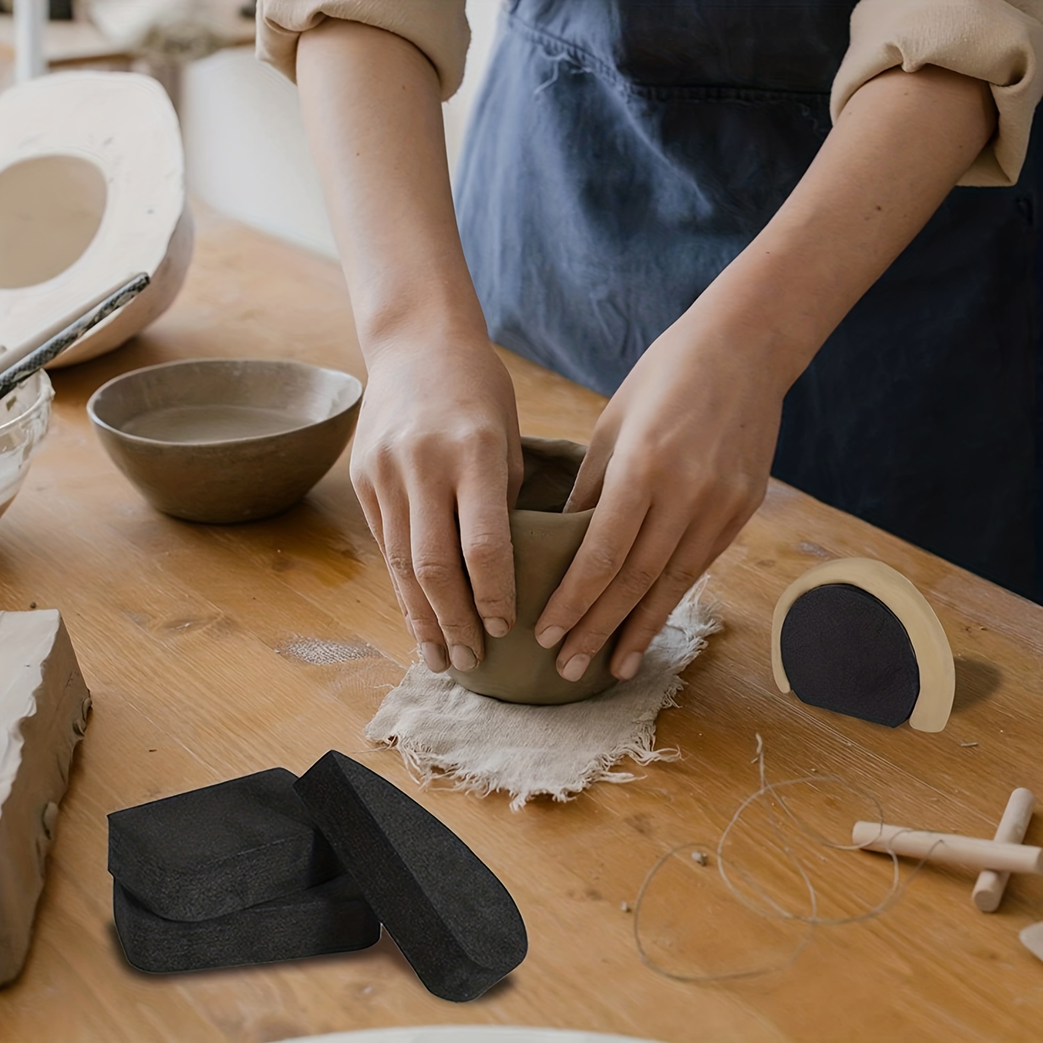 Making Rolled Handles 2 ways 