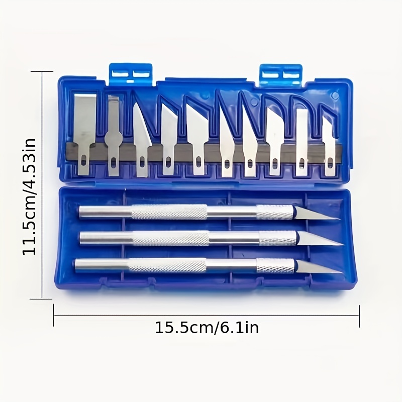 13 Pcs Precision Craft Hobby Knife Kit, Utility Art Exacto Knife