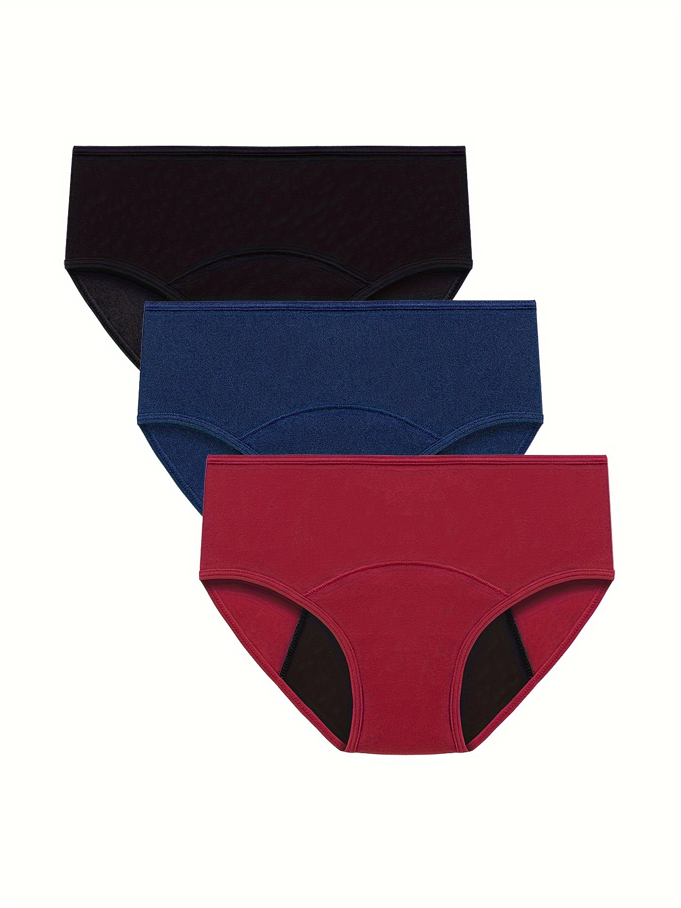 Red White & You Women's Leak Proof Underwear Bikini - 2 Pack (Small) :  : Clothing, Shoes & Accessories