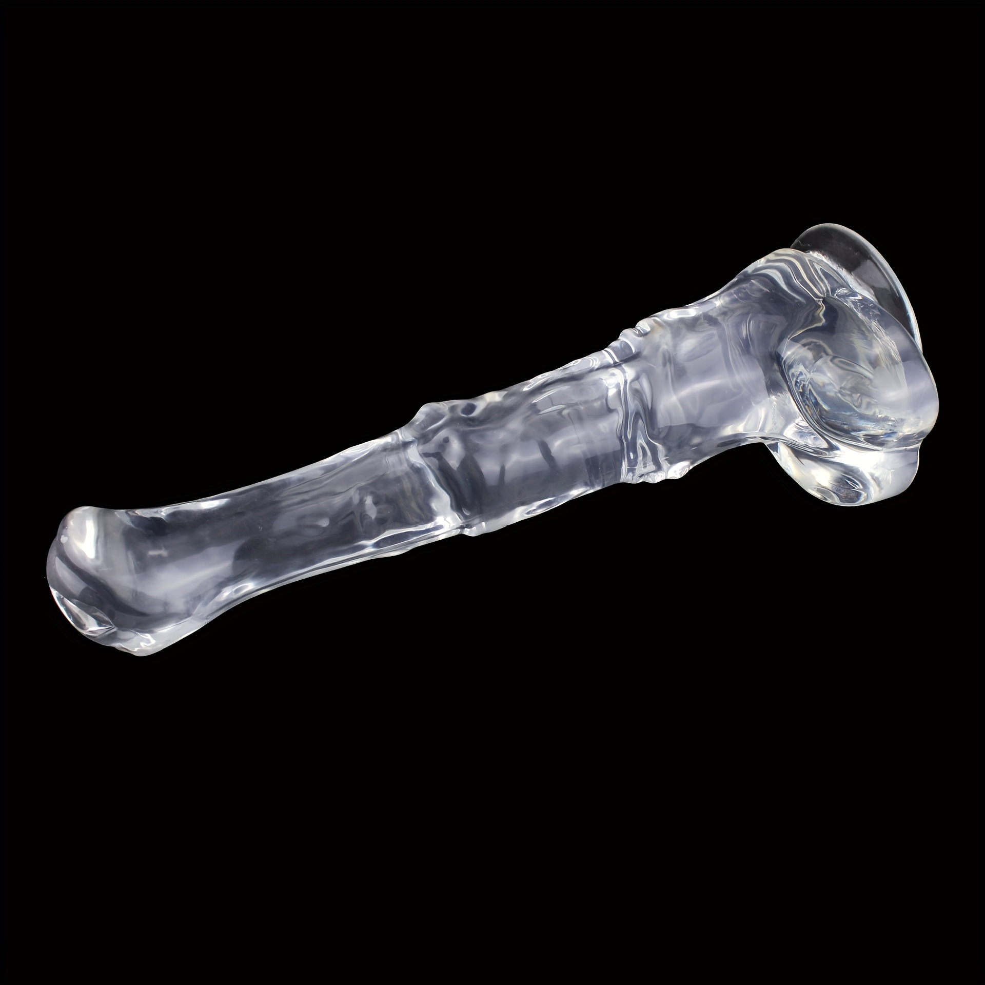 Transparent Horse Dildo Cock Anal Plug Sex Toys High Quality