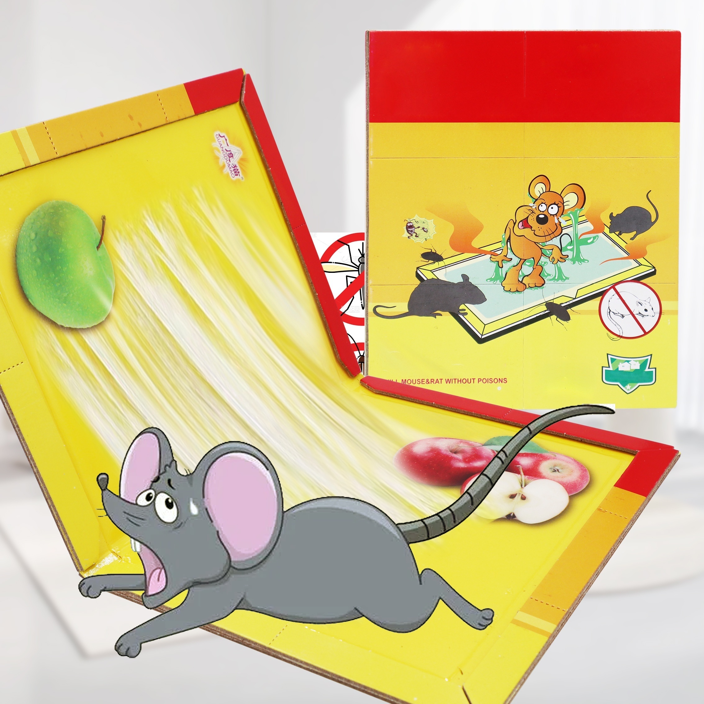 Extra Large Rat Mouse Glue Traps Enhanced Stickiness - Temu