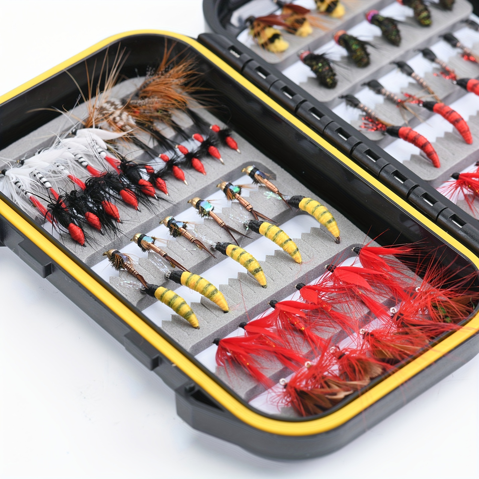 Goture Fly Fishing Flies Bait Kit Includes Artificial - Temu New Zealand