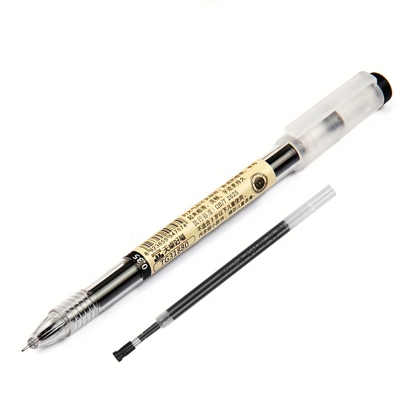 Gel Pen Fine Point Gel Ink Pen Retractable Liquid Gel Pen - Temu