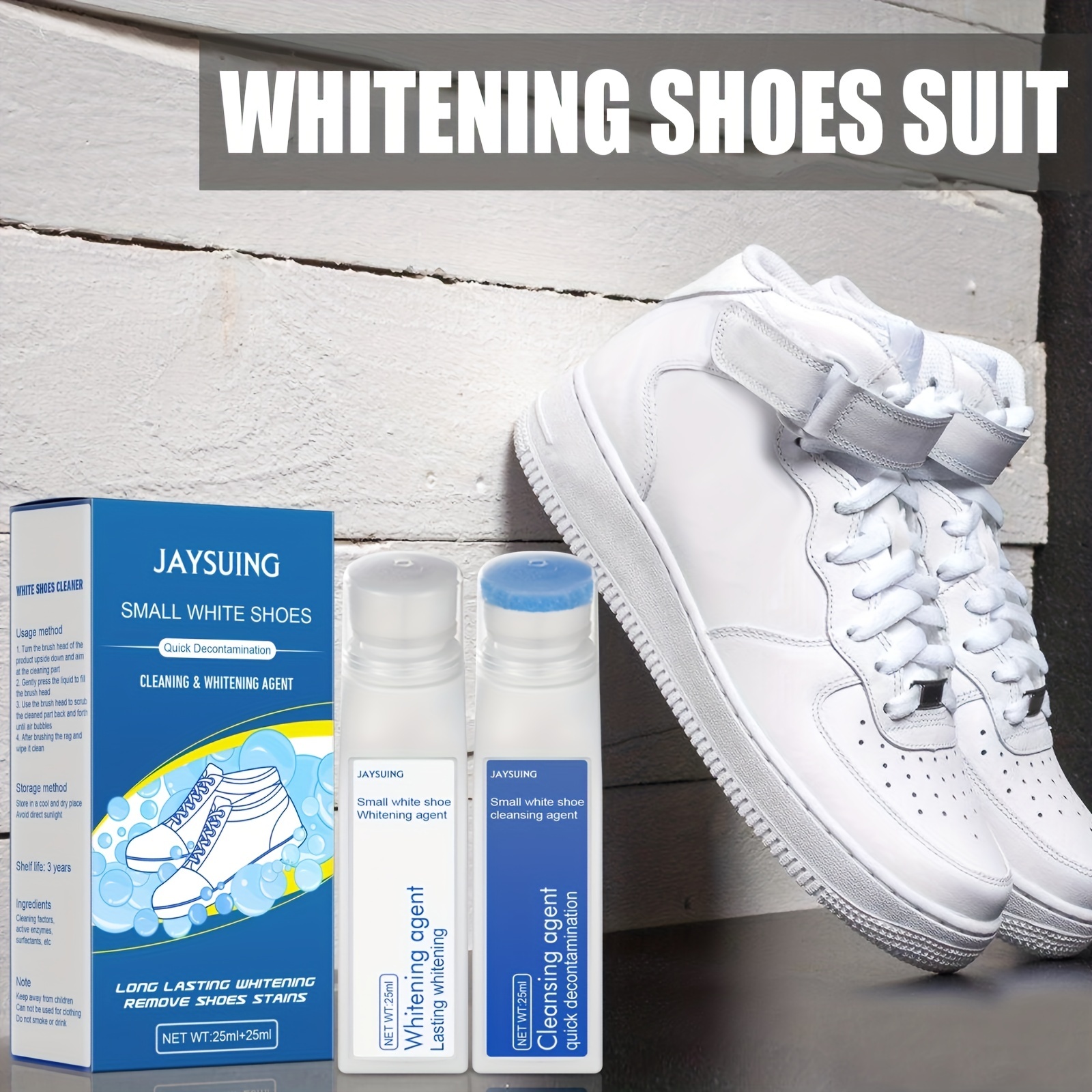 Small White Shoes Cleaner Free wash Shoes Clean - Temu