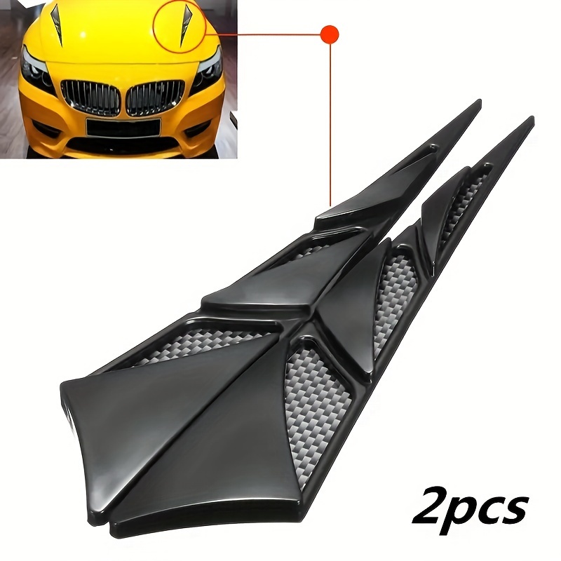 Car Exterior Decoration Hood Stickers Universal Side Air Intake