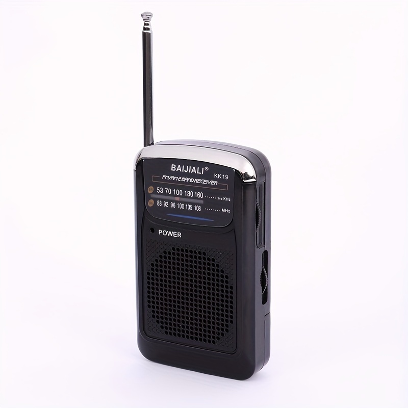 Radio Portable AM ​​FM Avec Clip Radio À Transistor Avec - Temu France
