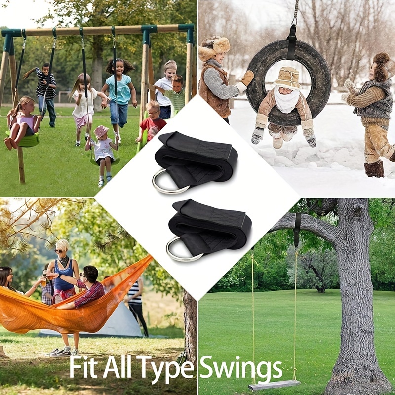 Tree Swing Straps Industrial grade Nylon Straps Two Steel - Temu