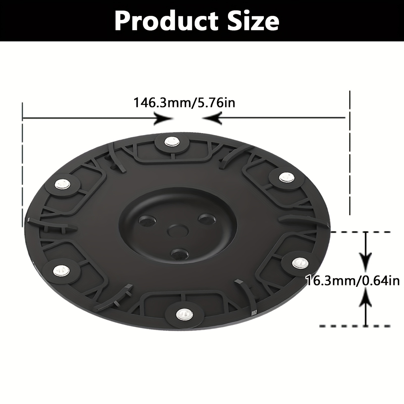 Riselion Rsd 01 Blade Disc 6x Blades Fibreglass Reinforced Temu