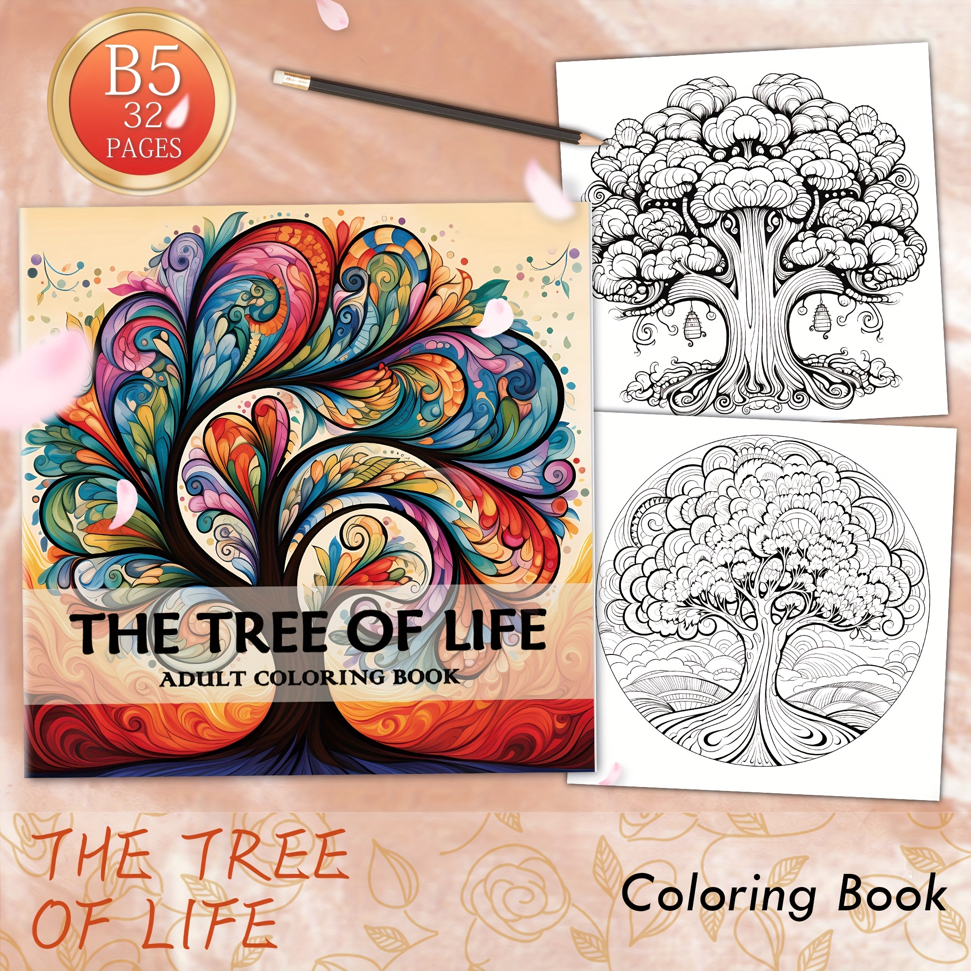 Mandalas Series Coloring Book Loss Of Anxiety Relaxion - Temu Australia