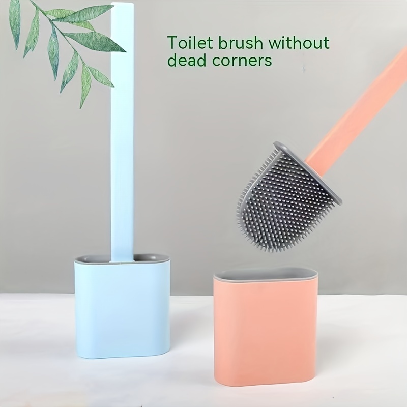 Toilet Brush And Holder Elegant Toilet Bowl Brush Set With - Temu