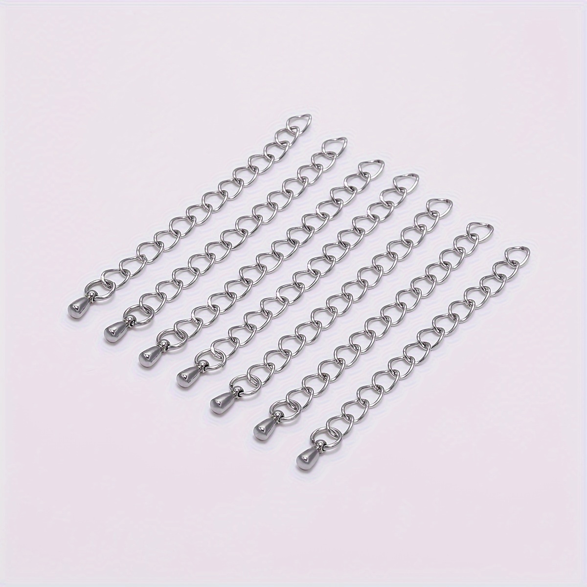  Stainless Steel Necklace Extender Chain Adjustable