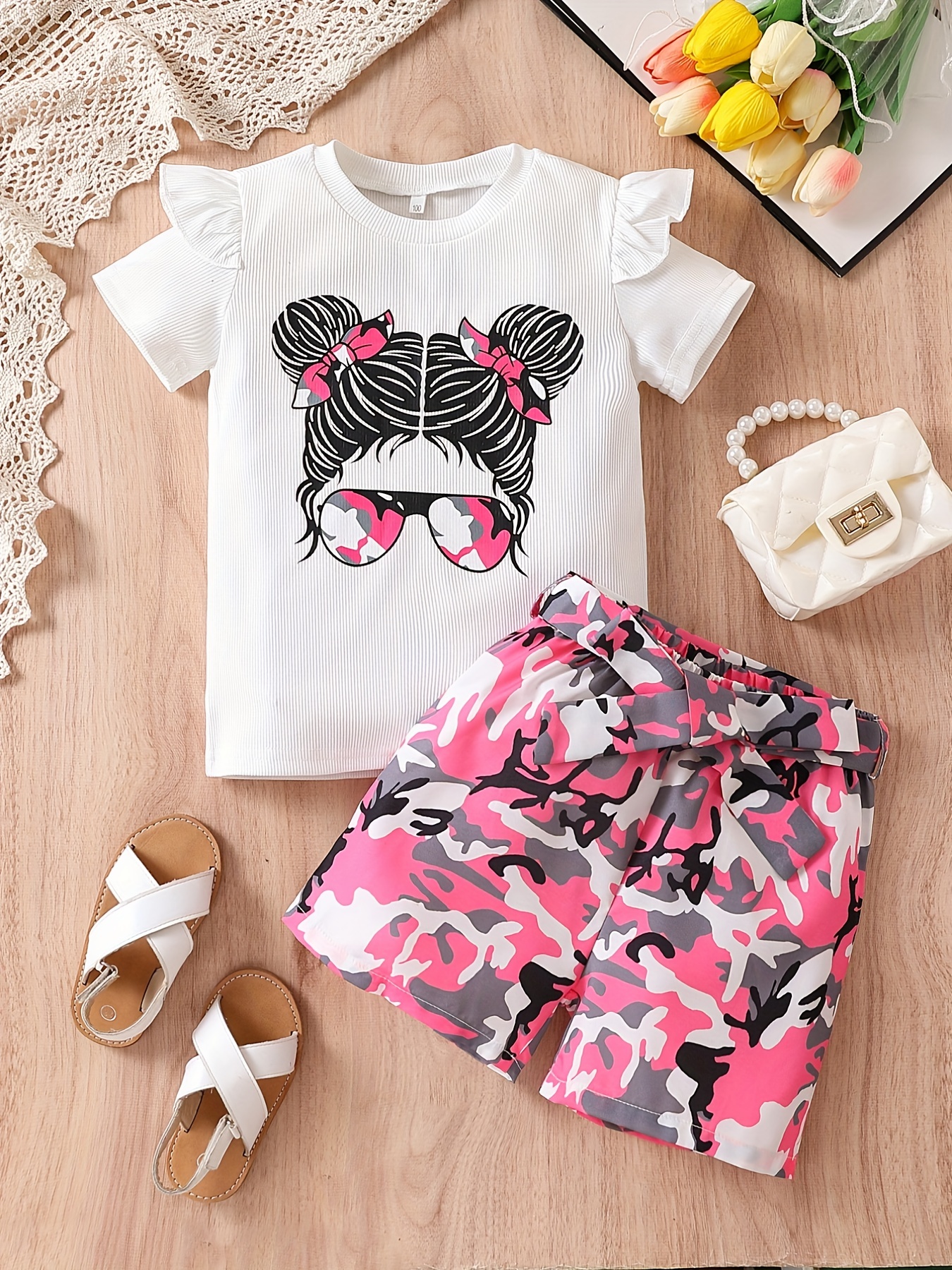 Girls Outfit Sets - Temu Canada