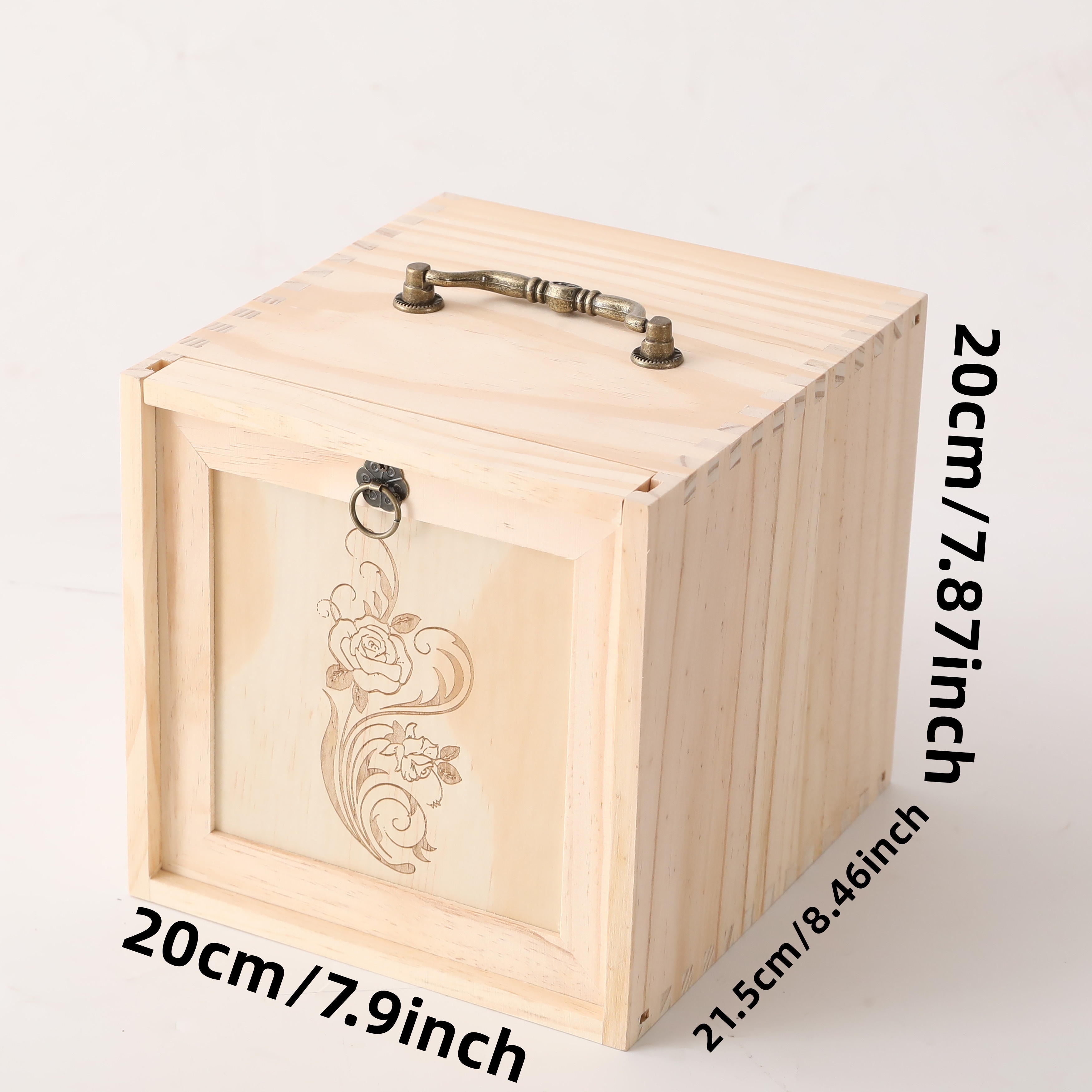 1pc Essential Oil Storage Holder Wood