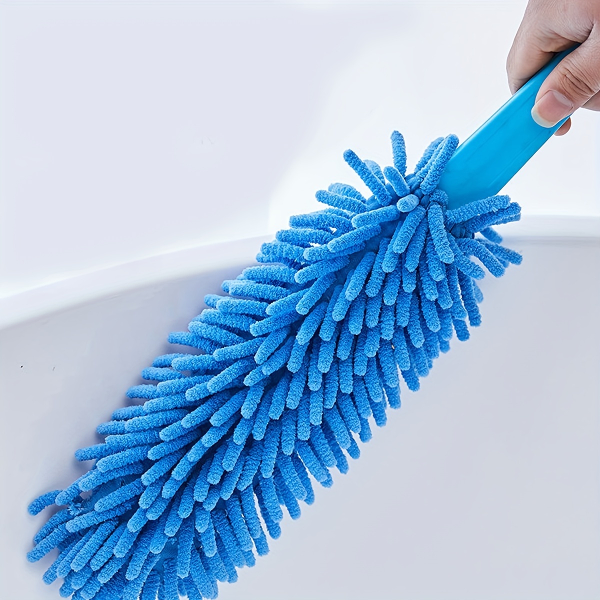 Bendable Soft Microfiber Duster Dusting Brush Household Cleaning Tool  Washable