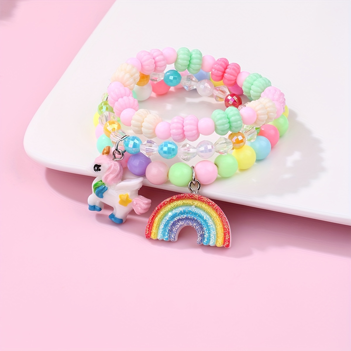 Unicorn clearance bead bracelet