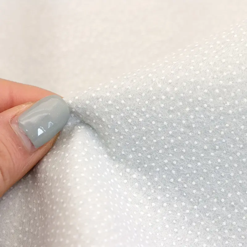 1pc 19.69inch*39.37inch Iron-On Fusible Fleece Interfacing For Sewing  Crafting Quilting Non-Woven Iron On Fusible Batting One Sided Fusible Foam  Stabi